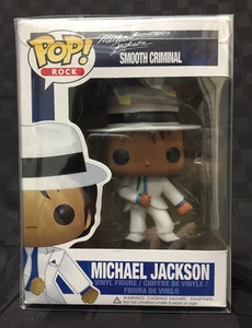 FUNKO POP! Michael Jackson SMOOTH CRIMINAL #24 Rock BOX PROTECTOR Vaulted RARE - Picture 1 of 8