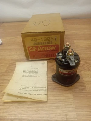 Remanufactured  O.E.M. Lucas Starter Solenoid 40-1008 YK24 NOS - Image 1 of 4