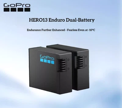 GoPro HERO13 Enduro Low-Temperature Battery - Cold-Resistant, 2 Pieces - Image 1 of 4