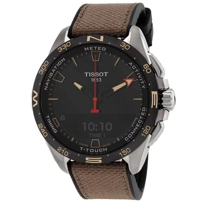 Tissot T-Touch Connect Solar Alarma Perpetua Cronógrafo GMT Cuarzo Foto 1 de 3