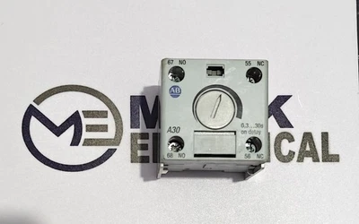 ALLEN BRADLEY 100-FPT CONTACTOR ADICIONAL TEMPORIZADOR TIMING 0,3S-30S ENVIO RÁPIDO - Imagen 1 de 4