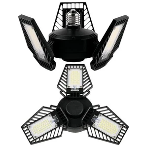 2Pack LED Garage Light, 50 Watts (300W), 6000 Lumens, 5000K Bright White, E26 - Picture 1 of 1