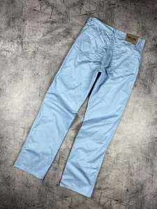 Pantalones de mezclilla Moschino Jeans Uomo ajustados rectos clásicos para hombre talla 32 x 32 azules - Imagen 1 de 15