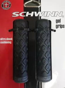 5er PackNEU Schwinn Gel Komfortgriffe Fahrrad Lenker schwarz stoßdämpfend - Bild 1 von 2