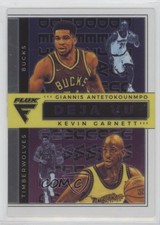 2020-21 Panini Flux Deja Vu Giannis Antetokounmpo Kevin Garnett #33 HOF