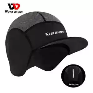 WEST BIKING Winter Unterhelm Totenkopf Mütze Fleece Warm Radmütze Winddicht Mütze - Bild 1 von 22