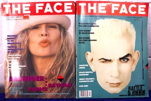 THE FACE Magazine Lot 1988/89 Batman Basinger & Chet Baker U2 Bono Interview E4 - Foto 1 di 10
