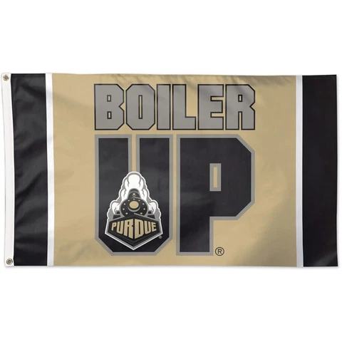PURDUE BOILERMAKERS BOILER UP 3'X5' DELUXE FLAG NEW WINCRAFT 🚂 Cover