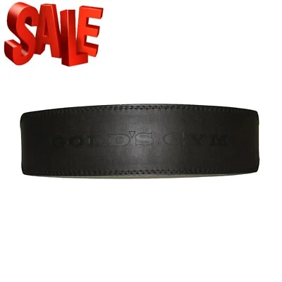 Cinturón de levantamiento de pesas Gold?s Gym negro, extra grande Foto 1 de 3