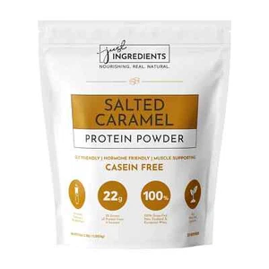 JUST INGREDIENTS /SALTED CARAMEL Protein Powder /2.3 lb /25 Servings /BRAND NEW - Picture 1 of 9