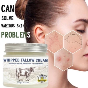 Honey Moisturizing Softening Cream Beef Tallow Cream Dry Skin Beef Tender Cream - Picture 1 of 7