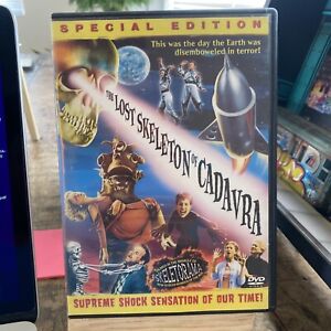 The Lost Skeleton of Cadavra (DVD, 2004) 100% Original and Authentic BX4