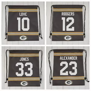 Green Bay Packers Drawstring Backpack - Picture 1 of 5