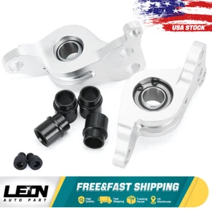 Billet Compliance Bracket w/ Spherical Bearings Silver For 92-01 Civic/Integra - Picture 1 of 21