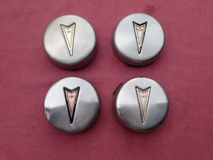 1970’s Pontiac Rally II center caps, 4, nice! Firebird, Ventura, LeMans - Picture 1 of 10