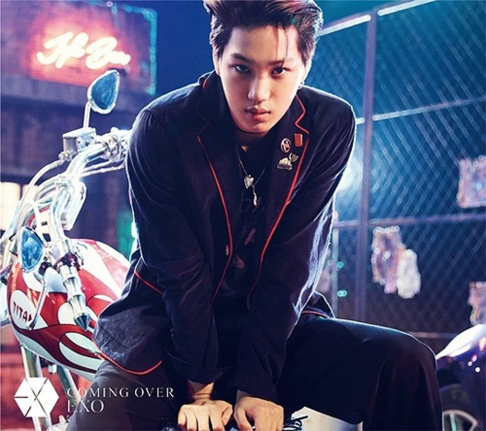 New EXO Coming Over First Limited Edition KAI Ver. CD Photo book Card Japan F/S - Image 1 of 1