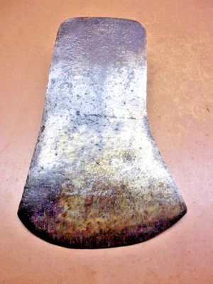 Cabezal de hacha cruiser vintage FULTON de una sola broca 7 5/8" de ancho 5" borde bonito hacha de tala Foto 1 de 4