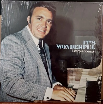 Lenny Anderson It's Wonderful Gospel Music LP ALBUM Manatee FL Foto 1 de 2