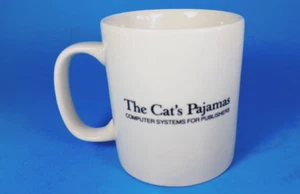 The Cats Pajamas Computer Systems For Publishers Mug. 10oz. Rare. - Picture 1 of 8