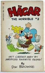 Hagar, Get Carried Away by America's Favorite Viking, Dik Browne 1975 Tempo PB - Picture 1 of 1