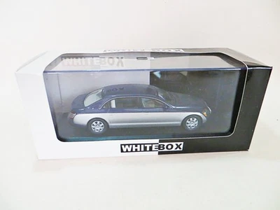 WHITEBOX WB110 'MAYBACH 62' BLUE/SILVER. 1:43. Ltd Ed. MIB/BOXED. RARE. - Image 1 of 4