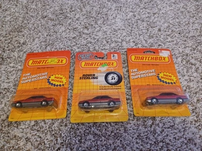 Rover Sterling Matchbox serie 800 lote de 3 en paquete Foto 1 de 2