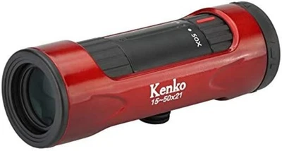 Kenko Monocle Ultra View I 15-50 x 21 15-50 x 21mm caliber Zoom type Red F/S NEW - Image 1 of 4