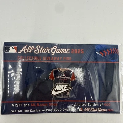 2025 MLB ALL STAR GAME Atlanta ASG Village Exclusive SGA LE/400 NIKE LAPEL PIN - Image 1 of 4