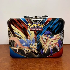 Pokémon TCG 2020 Spring Collector's Chest Lunch Box - Tin Only - Sword & Shield - Picture 1 of 4