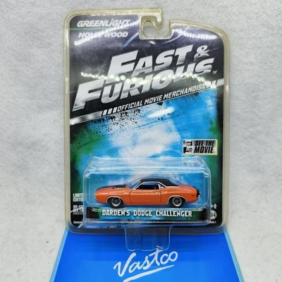 Greenlight Hollywood Series 1 Fast & Furious Darden's Dodge Challenger #44610 - Image 1 of 4