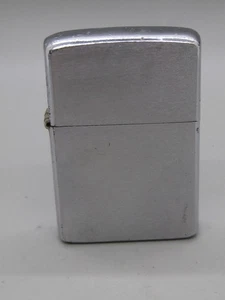 Vtg 1962 Zippo Brushed Finish Standard Size Lighter USA - Picture 1 of 10