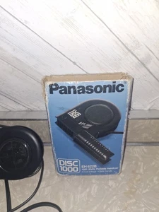 Panasonic Portable Mini Travel Compact Disc Hair Dryer Black EH622B Used In Box - Picture 1 of 3