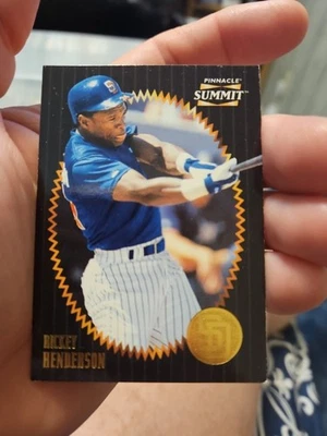 1996 Pinnacle Summit #66 Rickey Henderson San Diego Padres - Image 1 of 3