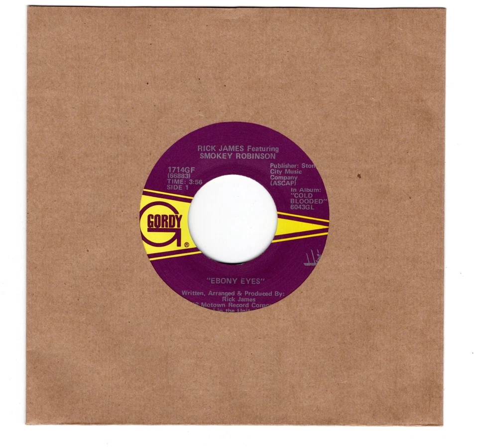 Rick James-Ebony Eyes (Mint-) - Image 1 of 1
