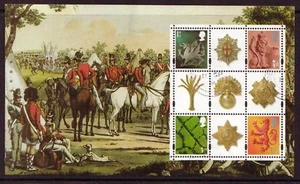 GREAT BRITAIN 2007 FINE USED BOOKLET PANE EX ARMY BOOKLET - Picture 1 of 1