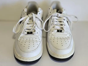 Nike Air Force 1 '07 White Black 315122-101 2007 Men’s Sneakers Size 8.5 READ - Picture 1 of 24