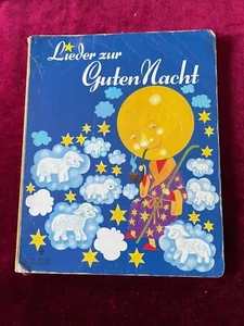 DDR Kinderbuch Lieder zur guten Nacht - Pestalozzi Verlag Pappbilderbuch alt - Bild 1 von 6