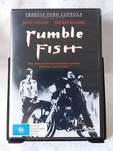 Rumble Fish DVD 1983 Region 4 - Picture 1 of 2
