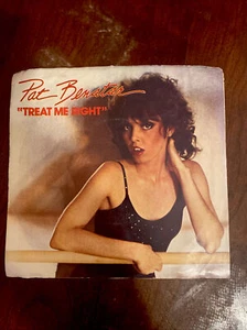 Pat Benatar Treat Me Right 7" Vinyl 45 RPM Single 1981 Record - Picture 1 of 4