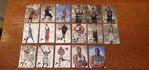 1998-99 Fleer Brilliants Basketball 17 card lot 2 Rookie 1 Blue Toni Kukoc Bulls - Picture 1 of 1