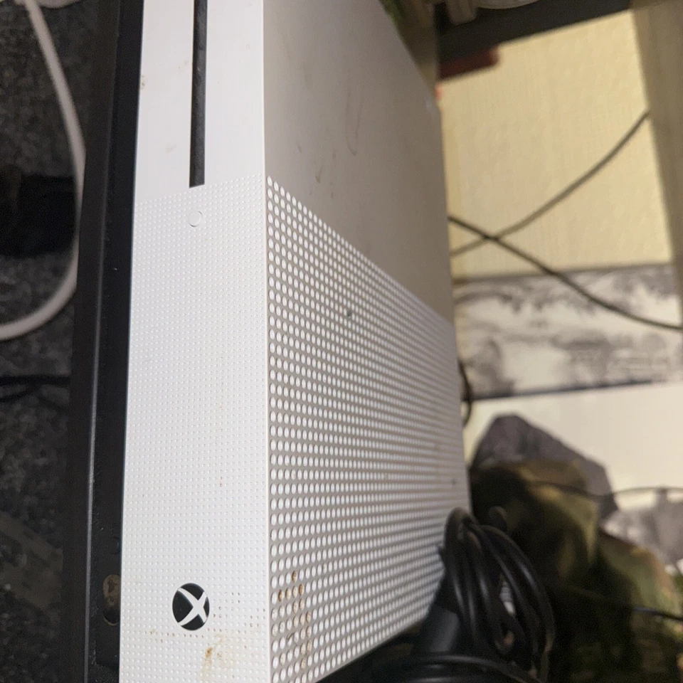Microsoft Xbox One S 500GB Console with Wireless Controller - White - Image 1 of 1