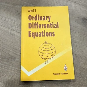 ORDINARY DIFFERENTIAL EQUATIONS (SPRINGER TEXTBOOK) By Vladimir Arnold EXCELLENT - Imagen 1 de 7