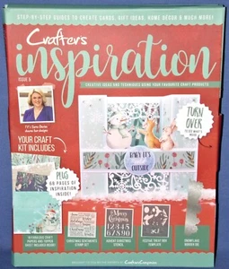Crafters Inspiration Issue #5 Christmas Holiday Creative Ideas Techniques New - Picture 1 of 6