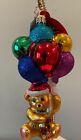 Vintage Christopher Radko Up Up And Away Retired Ornament From 2010