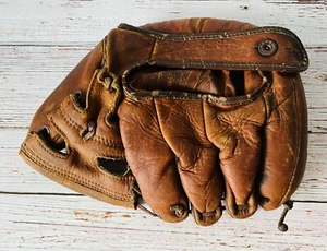 Vintage Baseball Rechtshandschuh Hiawatha A25 - 1952 ~ Requisiten Sport Display - Bild 1 von 11