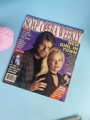 Soap Opera Weekly Nov 2, 1993 New girl in town, Laura Horton, Grant Aleksander - Image 1 of 4