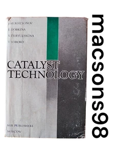 Catalyst Technology by I. Mukhlyonov Dobkina Mir Publishers Moscow 1976 - Picture 1 of 24