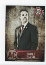 2013-14 Chicago Wolves (AHL) Scott Allen (Hershey Bears)