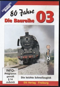DVD Eisenbahn Kurier: 80 Jahre Die Baureihe 03 / Die leichte Schnellzuglok - Bild 1 von 1