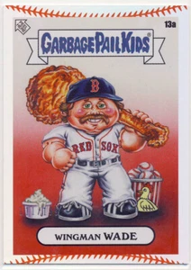 Cubo de basura para niños 2023 GPK X MLB costura gruesa 13a Wade Boggs 111/199 - Imagen 1 de 1